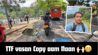 TTF vasan Bro da Copy aam me || Kandy view Point || ltf ||#twinthrottlers