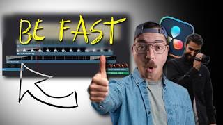faster animations in DaVinci Resolve