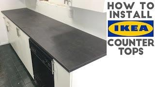 How To Install Laminate / IKEA Countertops | Quick and Easy!