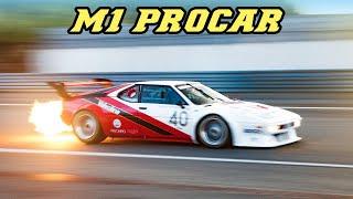 BMW M1 PROCAR | Huge Flames, 9000rpm Straight-6 sounds | 2023