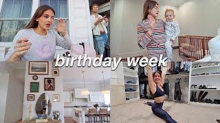JANUARY VLOG: I turned 27! decorating my house, my toddler is huge + I’m in love with yoga