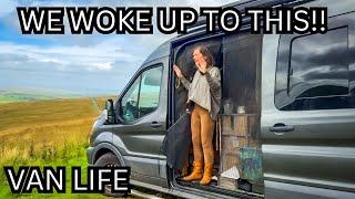 Cosy Night In The Van…Then Woke Up To THIS! |VAN LIFE UK Vlog |