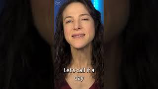 Learn American English! | "call it a day" | English Idioms | Speak English like a Native! #idioms
