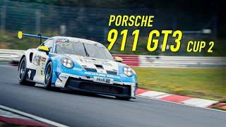 Onboard: Porsche 911 GT3 Cup2 - Nürburgring NLS Race Highlights - HQ engine sound