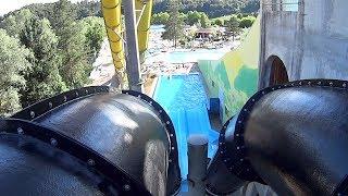 Black Canon Water Slide at Aqualuna Terme Olimia