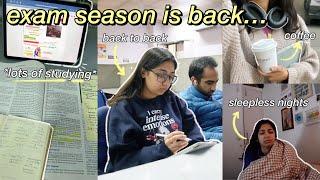 MED COLLEGE EXAM VLOG| back to back exams, final year, sleepless nights, studying