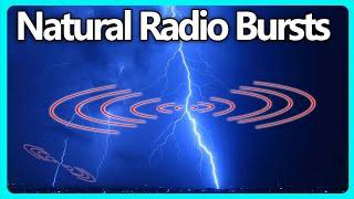 Natural Radio From Lightning Sounds INCREDIBLE- VLF Radio