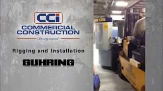 CCI Guhring Inc Video Rigging and Equipment Installation