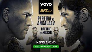 UFC 313 | Pereira vs Ankalaev | naživo zo soboty na nedeľu o 02:00 na Voyo