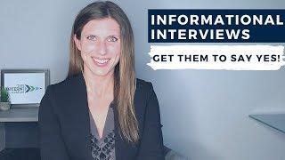 How to Reach Out for an Informational Interview  |  The Intern Hustle