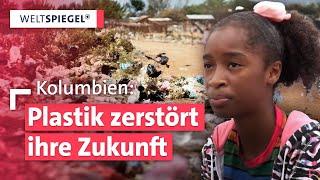 Kolumbiens Plastikproblem ist riesig – aber ein Dorf hatte eine geniale Idee I Weltspiegel