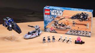 LEGO Star Wars Imperial Dropship vs. Rebel Scout Speeder REVIEW | Set 40755