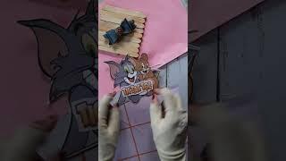 Diy Tom And Jerry Game #shorts #youtubeshorts #satisfying #diycraft #tonniartandcraft