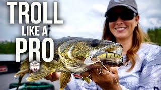 Trolling for Walleyes - SIMPLE and EASY SET-UP!!