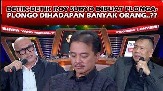 ADU GENGSI,, DETIK-DETIK ROY SURYO TERTUNDUK MALU DI RUJAK BALIK BANYAK ORANG DI FORUM DEBAT TERBUKA