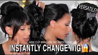 NEW Invisi-Strap CLIP-BANG Pre Everything Wig (STOP CUTTING BANGS) Get this instead!-  AshimaryHair