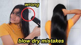 Hair-Drying Tricks That No One Else Knows! | How to blowout hair correctly