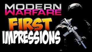 Modern Warfare Beta First Impressions (COD MW 2019)