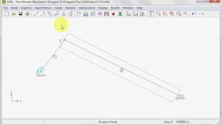 Adding graphics and dxf in the mechanism design software SAM