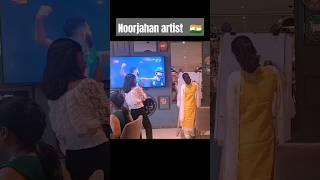 Noorjahan artist live performance #noorjahanartist #art