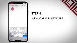 Caesars Rewards mobile app: How to download- IOS