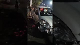 Car accident at masab tank bridge