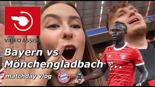 VAR DENIES BAYERN WIN | Bayern Munich vs Borussia Mönchengladbach (1-1) Matchday Vlog