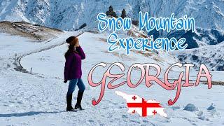 GUDAURI GEORGIA | WINTER IN GEORGIA | SNOW MOUNTAIN EXPERIENCE | | MAE LG