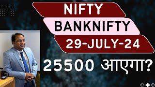 Nifty Prediction and Bank Nifty Analysis for Monday | 29 July 24 | Bank Nifty Tomorrow