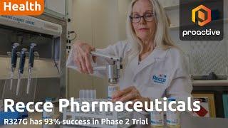 Recce Pharmaceuticals' R327G has 93% success in Phase 2 Trial