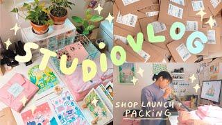 BIGGEST SHOP UPDATE OF THE YEAR, ART FRIEND PICNIC, FIRST TWITCH STREAMS 彡 STUDIO VLOG