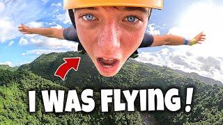 I WAS FLYING! Kids Extreme Challenge - River & Wilder Epic Adventure!