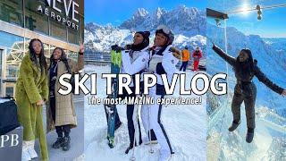 SKI TRIP TRAVEL VLOG | The most amazing experience in the snowy mountains city of Chamonix, France!