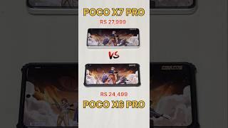 POCO X7 PRO vs POCO X6 PRO 90FPS vs 120FPS - FREEFIRE GAMING TEST #freefire #pocox6pro #pocox7pro