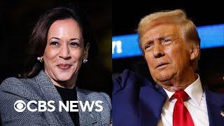 Harris and Trump tied in Pennsylvania with 1 week left, CBS News poll finds