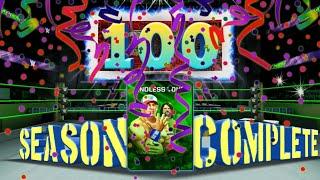 Endless Tour / Season 100 Complete / WWE Mayhem - Gameplay / Part - 100