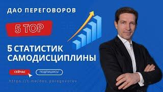 TOP-5 статистик самодисциплины