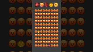 Find the odd emoji.hard/impossible emoji challenge #shorts #emojichallenge #emojigame #vrial