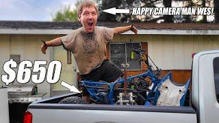 We bought a $650 Yamaha Warrior (JUNK!)