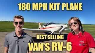 180 MPH Kit Plane- The Van's RV-6