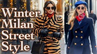 Italian Street Fashion December 2024. Italian Fashion Trends for Winter. Quiet Luxury Vibes