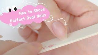 【ENG SUB】How to Shape Perfect Oval Nails | Pat's Nail