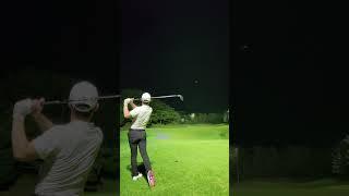 KPGA 정지권 프로의 깔끔한 290m 드라이버 티샷 #golf
