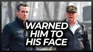 Resurfaced Clip of Trump’s Warning That Gavin Newsom Ignored