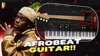 How To Make Guitar Afro Beats From Scratch | Fl Studio Tutorial