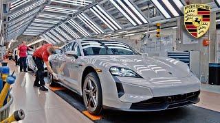 Porsche Taycan S Production In A Factory Designed for the Future