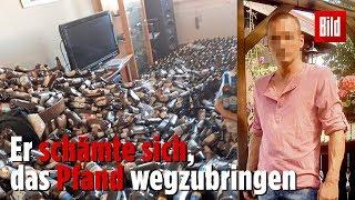 Mann hortet 7.500 Bierflaschen in seiner Wohnung