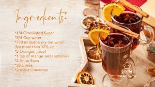 Traditional German mulled wine recipe (Glühwein) Receta tradicional de vino caliente estilo alemán