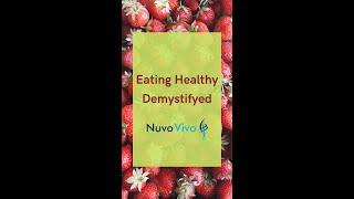 Episode 2 - Eating Healthy Demystified | Health Snippet NuvoVivo