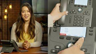 How to Park and Pick up a call  |  Webex Calling